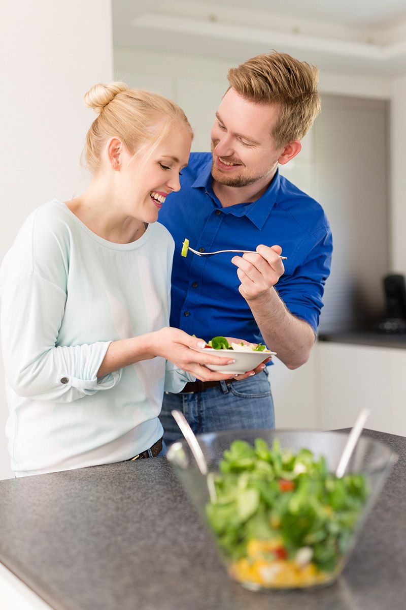 Werbebilder gesunde Ernährung