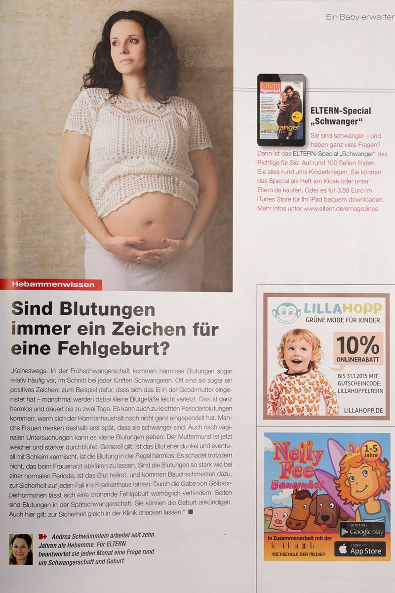 Fotos in Magazin