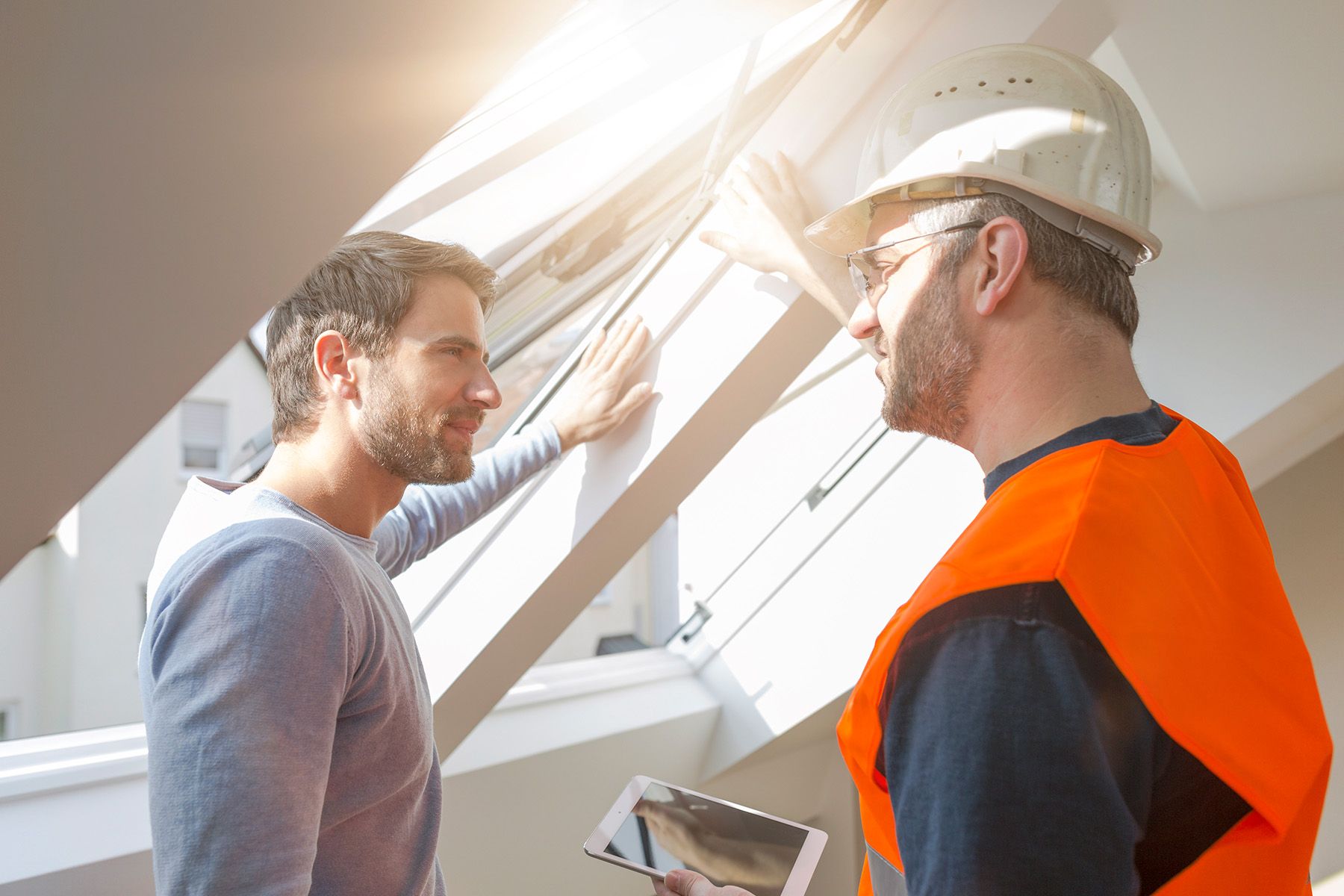 Commercial photo auf Baustelle