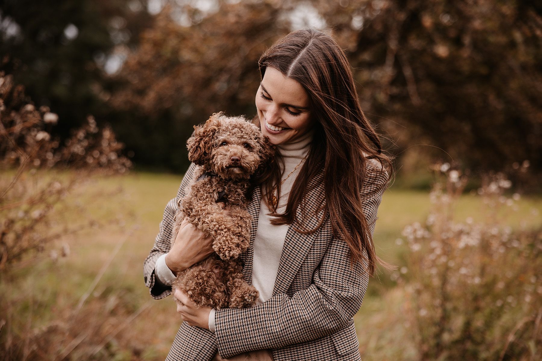 Portraitshooting im Feld